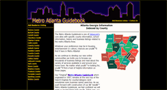 Desktop Screenshot of metroatlantaguidebook.com